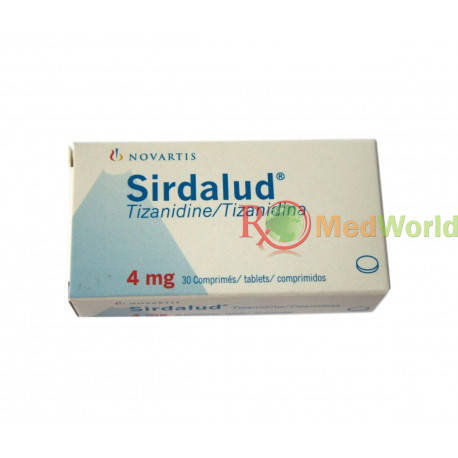 Tizanidine (Sirdalud)